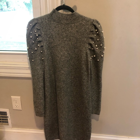 Ann Taylor Embellished Sweater Dress Size xs - Picture 2 of 2